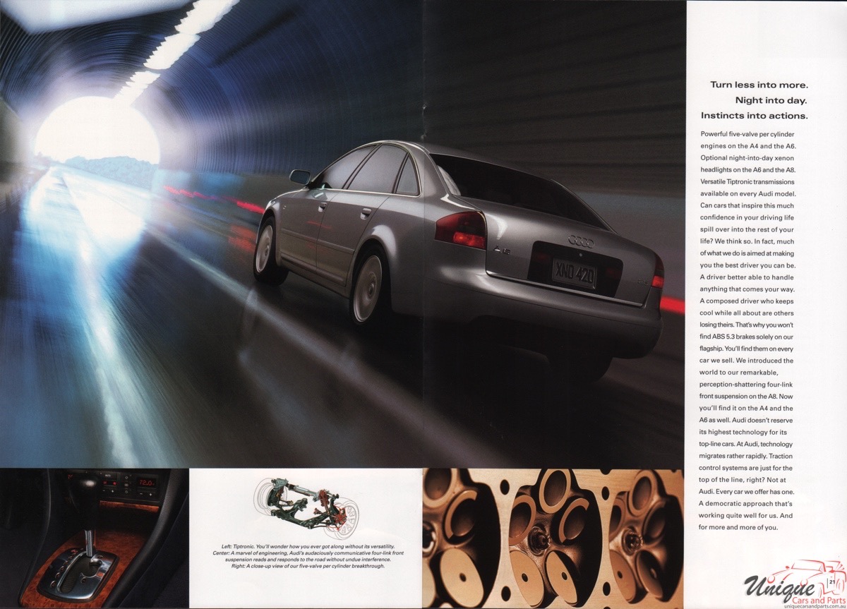 1999 Audi Brochure Page 15